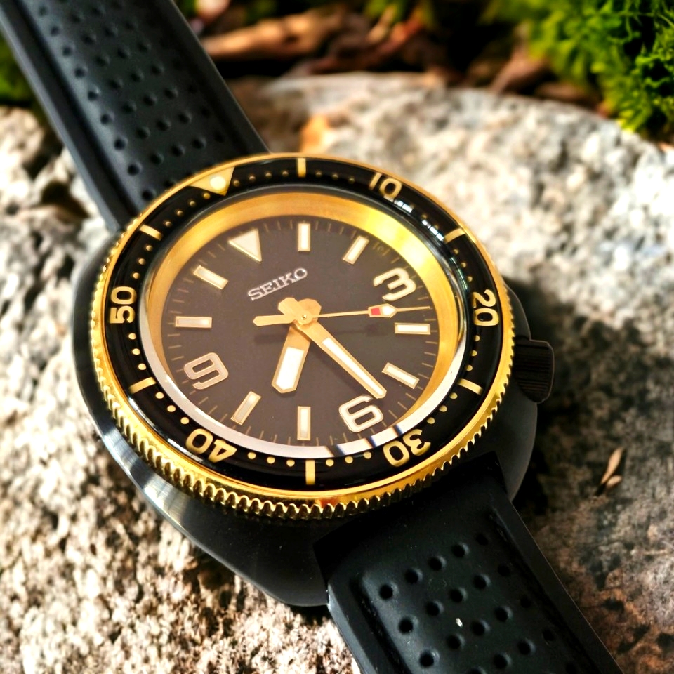 2023 Seiko "Goldfinger" Turtle Mod